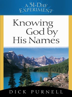 cover image of Knowing God by His Names